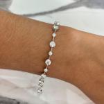 Pulseira 5.0Mm E 3.0Mm GLAM - 17CM (VD)