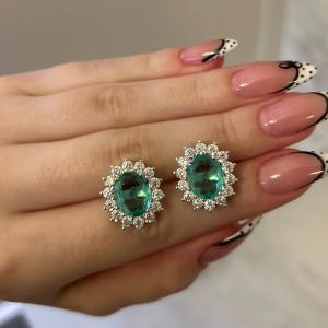 BRINCO OVAL TURMALINA FUSION 9X11 GLAM